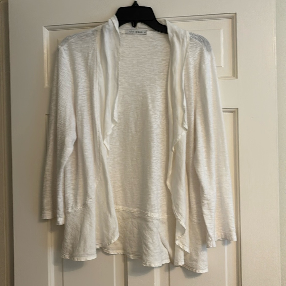 Cut Loose Cotton Linen Cardigan